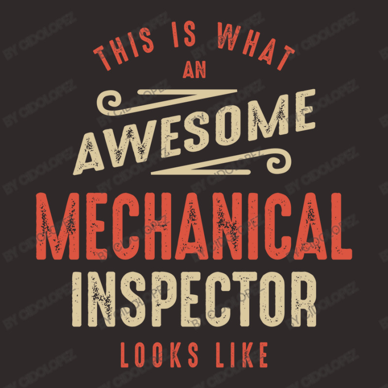 Funny Awesome Mechanical Inspector Job Occupation Racerback Tank by cidolopez | Artistshot