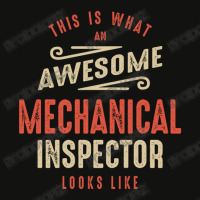 Funny Awesome Mechanical Inspector Job Occupation Scorecard Crop Tee | Artistshot