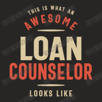 Funny Awesome Loan Counselor Job Occupation Ladies Fitted T-shirt | Artistshot