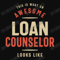 Funny Awesome Loan Counselor Job Occupation Crop Top | Artistshot