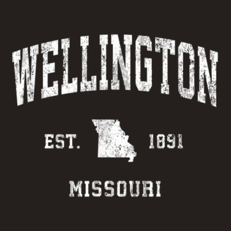 Wellington Missouri Mo Vintage Athletic Sports Design Tank Top | Artistshot