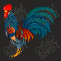 Rooster Classic Ladies Fitted T-shirt | Artistshot