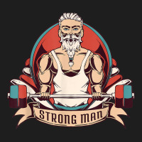 Starker Mann Grandpa Workout Gym Gifts Training Muscle Building Classic T-shirt | Artistshot