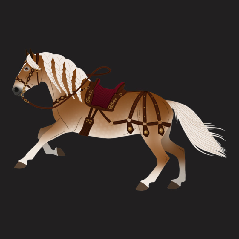 Baroque Haflinger Horse Equine Rampaige T-shirt | Artistshot