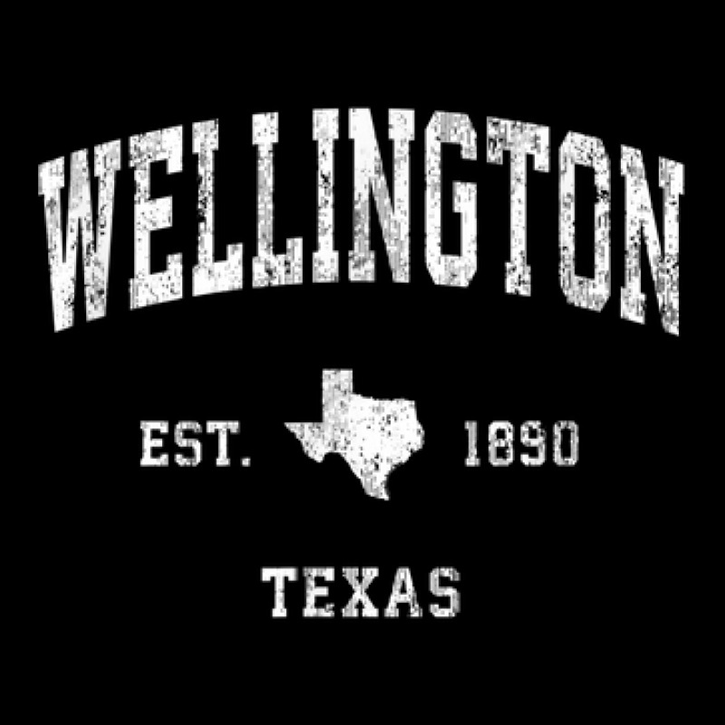 Wellington Texas Tx Vintage Athletic Sports Design Long Sleeve Shirts | Artistshot