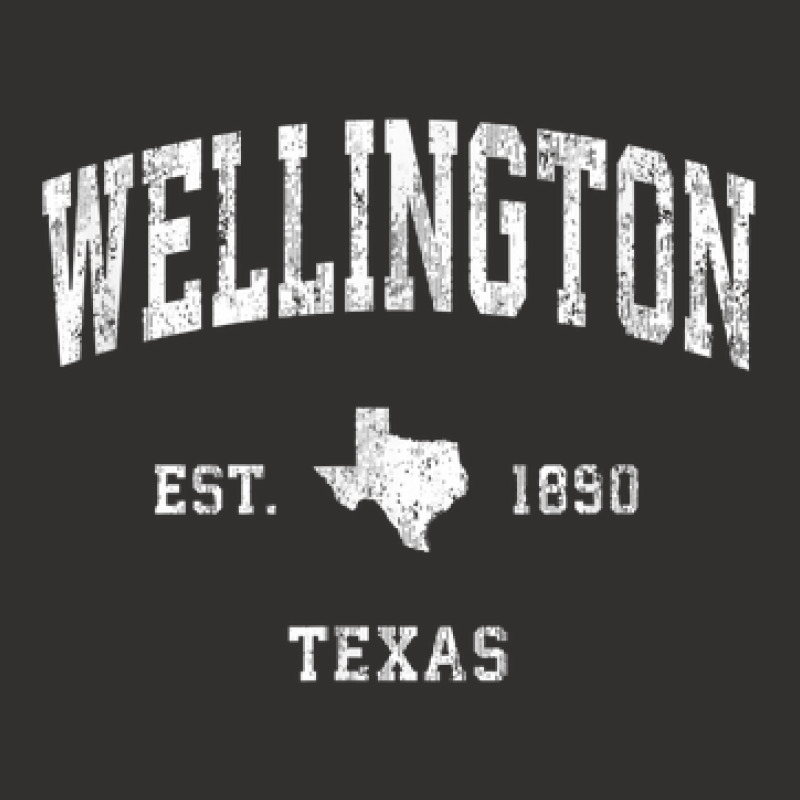 Wellington Texas Tx Vintage Athletic Sports Design Champion Hoodie | Artistshot