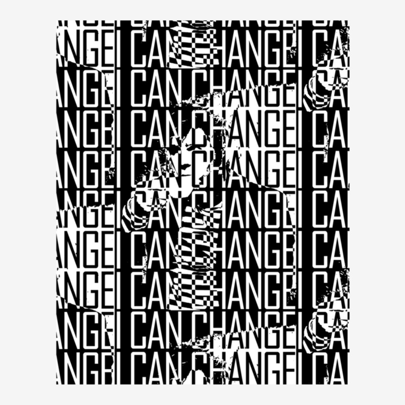 I Can Change Graphic Portrait Canvas Print | Artistshot