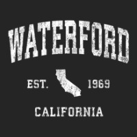 Waterford California Ca Vintage Athletic Sports Design Unisex Hoodie | Artistshot