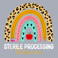 Sterile Processing Technician Leopard Rainbow Healthcare Tank Dress | Artistshot