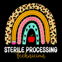 Sterile Processing Technician Leopard Rainbow Healthcare Legging | Artistshot