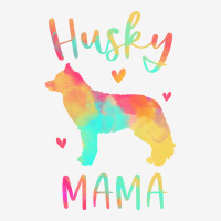 Husky Mama Colorful Siberian Husky Gifts Dog Mom Pullover Hoodie Adjustable Cap | Artistshot