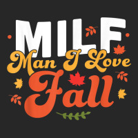 Milf Man I Love Fall   Funny Fall Season Autumn Leaves T Shirt Women's Pajamas Set | Artistshot