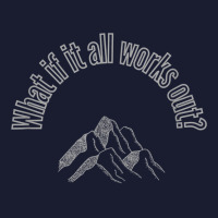 What If It All Works Out Mountains T Shirt Women's V-neck T-shirt | Artistshot