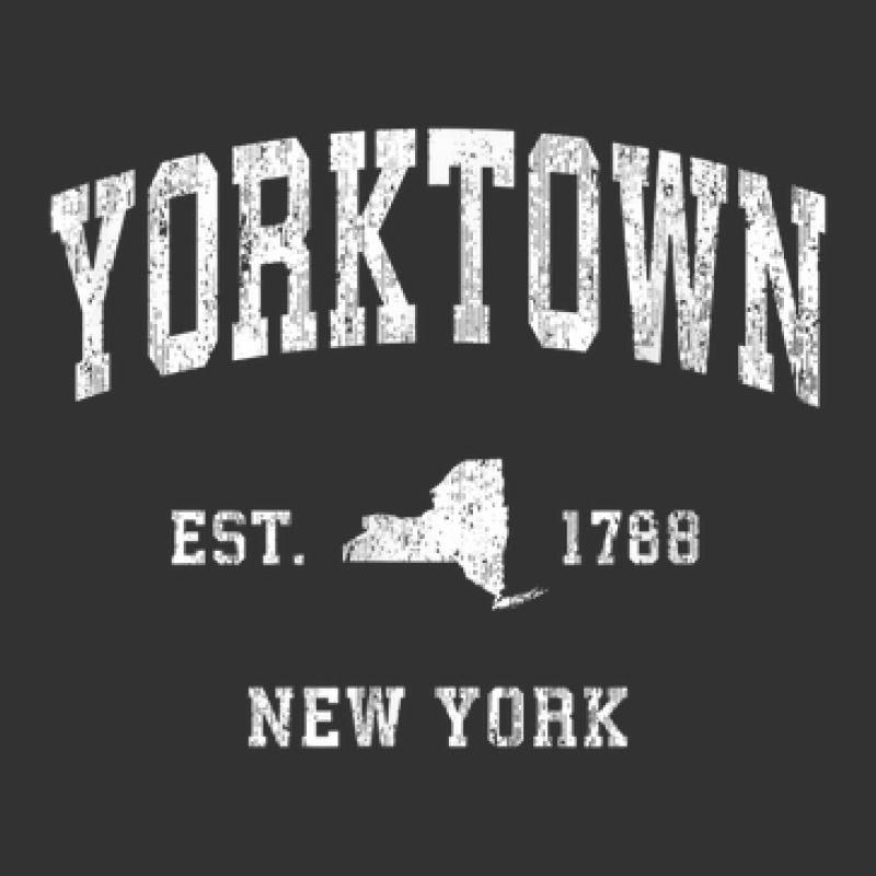 Yorktown New York Ny Vintage Athletic Sports Design Baby Bodysuit by Garnet | Artistshot