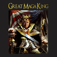 Great Maga King Shirt , Ultra Maga Shirt, Donald Trump T-shirt | Artistshot