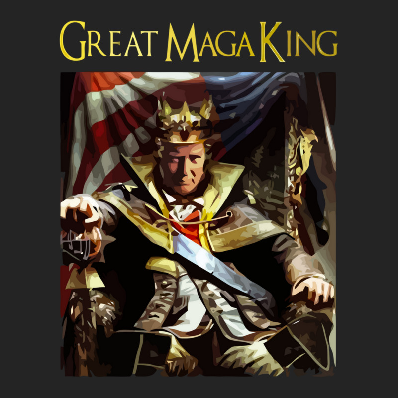 Great Maga King Shirt , Ultra Maga Shirt, Donald Trump 3/4 Sleeve Shirt | Artistshot