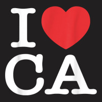 I Heart Ca Love California T Shirt T-shirt | Artistshot