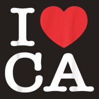 I Heart Ca Love California T Shirt Tank Top | Artistshot