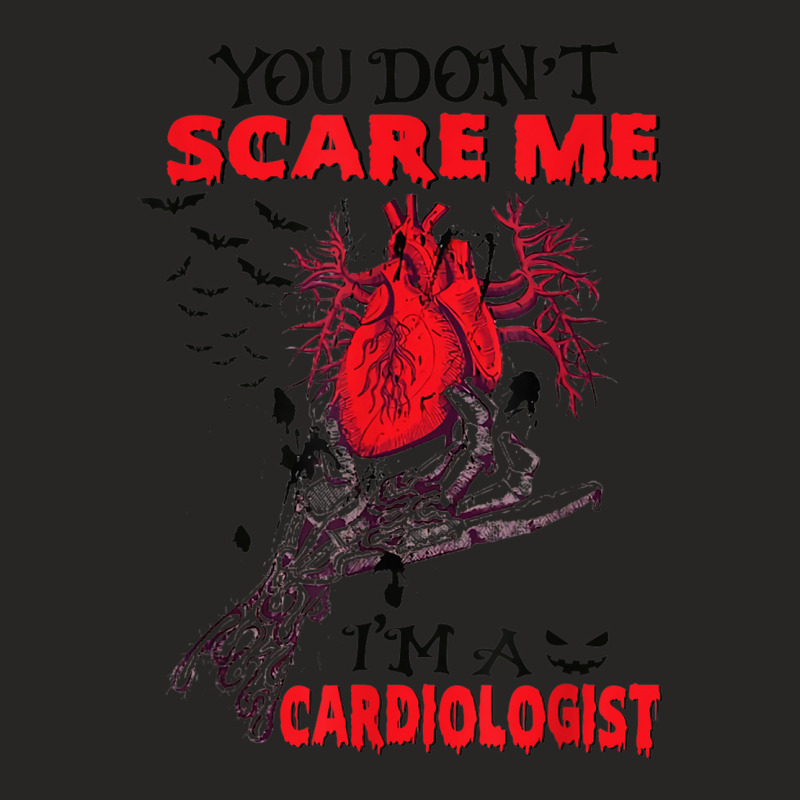 You Don't Scare Me I'm A Cardiologist Halloween Zombie Hand Ladies Fitted T-Shirt by Posh | Artistshot