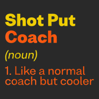 Shot Put Coach Definition Funny Track And Field Humor Printed Hat | Artistshot