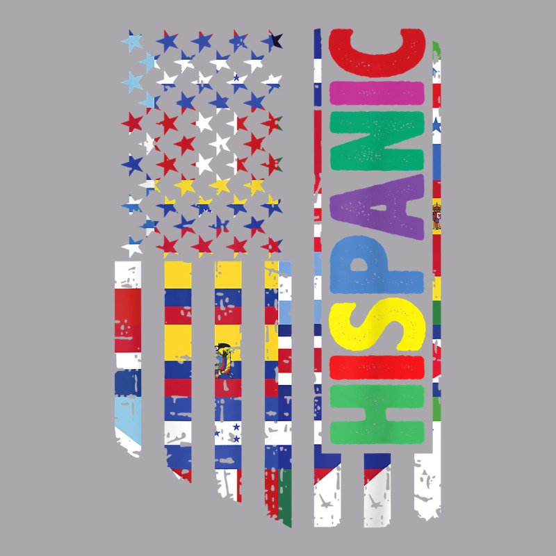 Usa And Latin American Countries Flag Hispanic Heritage T Shirt Youth 3/4 Sleeve by cm-arts | Artistshot