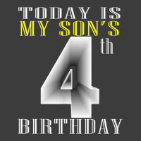 Today Is My Son's 4th Birthday Party 4 Years Old Party Gift Men's Polo Shirt | Artistshot