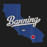 Banning California Ca Map T Shirt Classic T-shirt | Artistshot