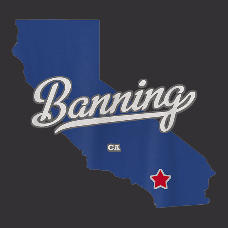 Banning California Ca Map T Shirt Vintage Hoodie | Artistshot