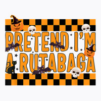 Pretend I'm A Rutabaga Costume Funny Lazy Halloween Party Sp T Shirt T-shirt | Artistshot