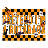 Pretend I'm A Rutabaga Costume Funny Lazy Halloween Party Sp T Shirt Men's T-shirt Pajama Set | Artistshot