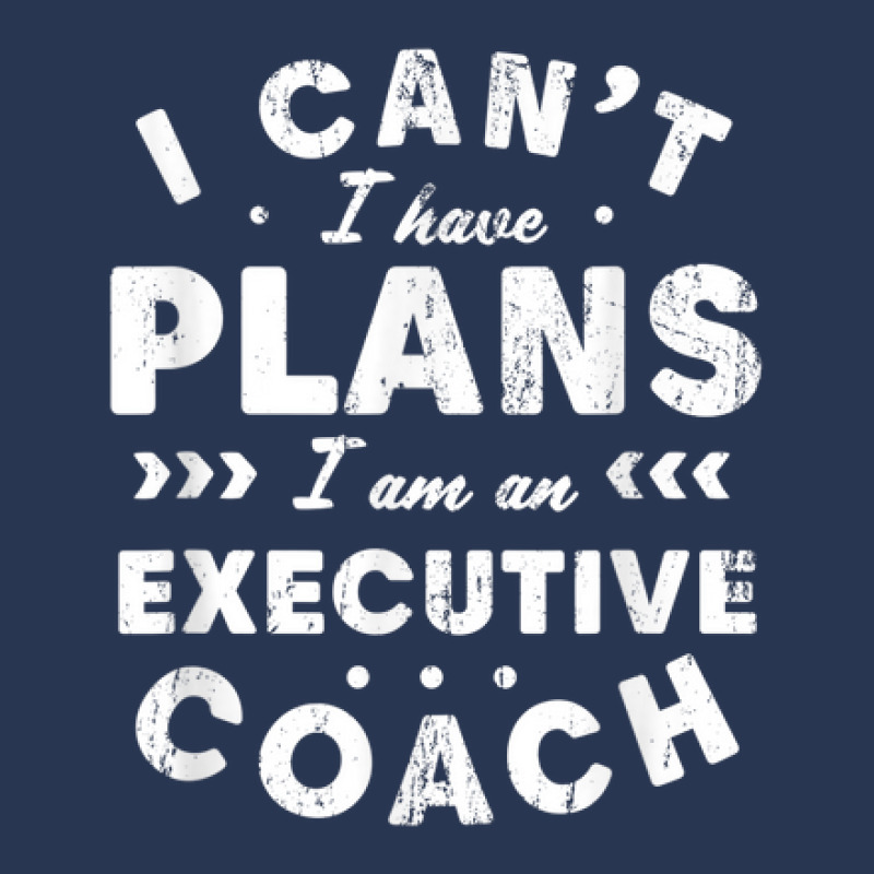 I Can't I Have Plans Executive Coach Funny Leader Humor Men Denim Jacket by Sapphire | Artistshot