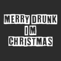 Eroded Text Idea Funny Merry Drunk I'm Christmas Exclusive T-shirt | Artistshot