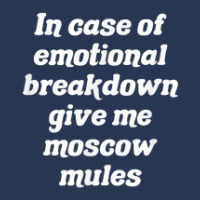 In Case Of Emotional Breakdown Give Me Moscow Mules Men Denim Jacket | Artistshot