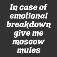 In Case Of Emotional Breakdown Give Me Moscow Mules Baby Bodysuit | Artistshot