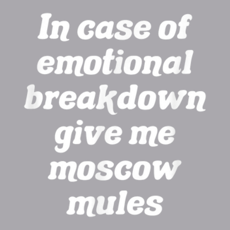 In Case Of Emotional Breakdown Give Me Moscow Mules Youth 3/4 Sleeve | Artistshot