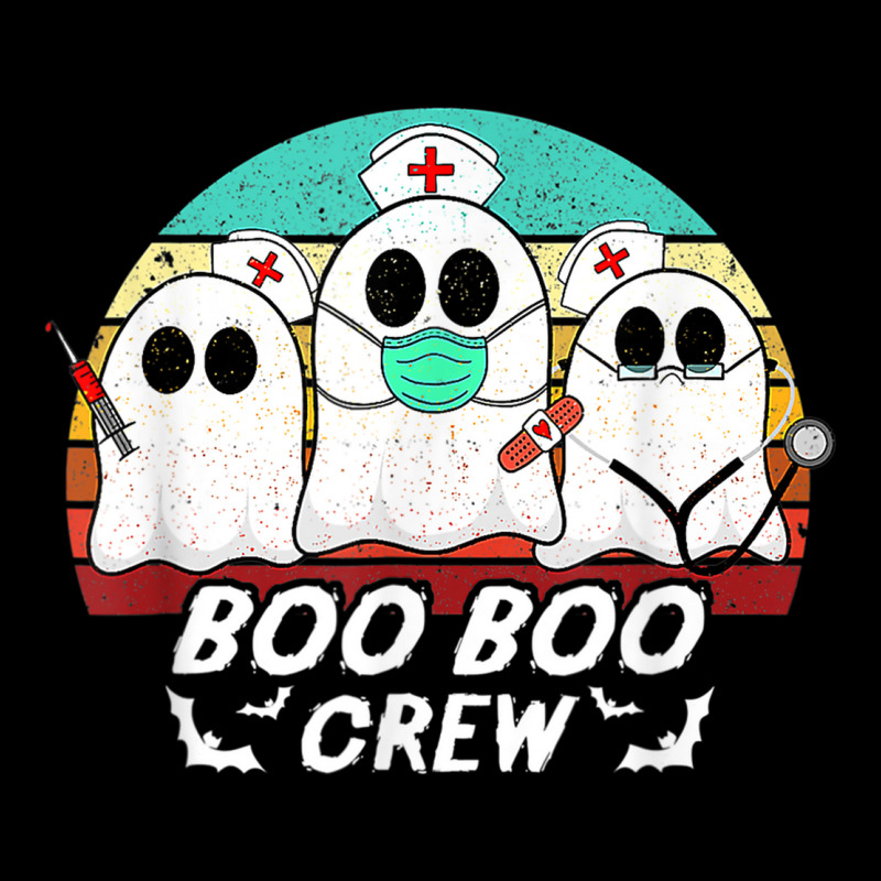 Boo Boo Crew Funny Nurse Halloween Ghost Costume Rn Vintage Pocket T-Shirt by Sapphire | Artistshot