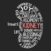 Kidney Transplant Donor Donate Surgery Recovery Gifts T Shirt Ladies Fitted T-shirt | Artistshot