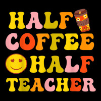 First Day Of School Half Coffee Half Teacher Gift Women Fleece Short | Artistshot