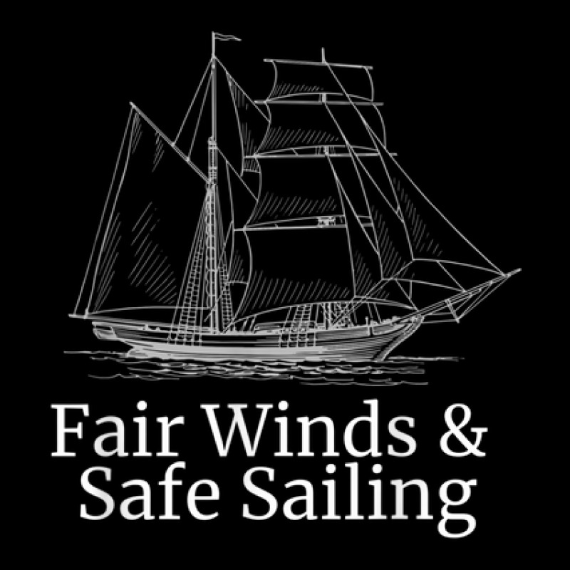 Fair Winds And Safe Sailing Sail Boat Schooner Adjustable Cap | Artistshot