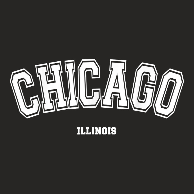 Chicago Illinois T Shirt Ladies Fitted T-Shirt by cm-arts | Artistshot