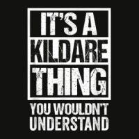 It's A Kildare Thing You Wouldn't Understand Naas Newbridge Scorecard Crop Tee | Artistshot