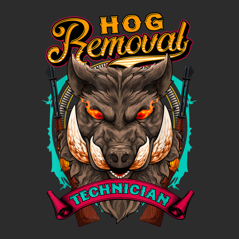 Hog Removal Technician Funny Wild Hog Hunter Pig Roast Party Exclusive T-shirt | Artistshot