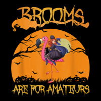 Brooms Are For Amateurs Halloween Witch Riding Flamingo Adjustable Cap | Artistshot