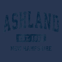 Ashland New Hampshire Nh Vintage Athletic Sports Design Men Denim Jacket | Artistshot