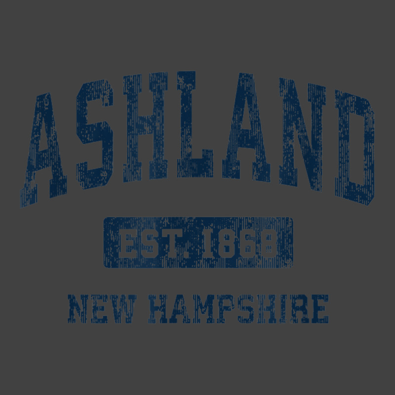 Ashland New Hampshire Nh Vintage Athletic Sports Design Vintage T-Shirt by Posh | Artistshot