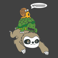 Sloth Turtle Snail Piggyback T Animal Running Wild Vintage T-shirt | Artistshot