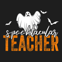 Spooktacular Teacher Spooky Ghost Teacher Halloween Women Classic T-shirt | Artistshot