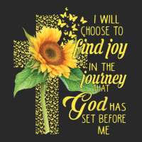 I Will Choose To Find Joy In The Journey God Sunflower Cross Toddler T-shirt | Artistshot