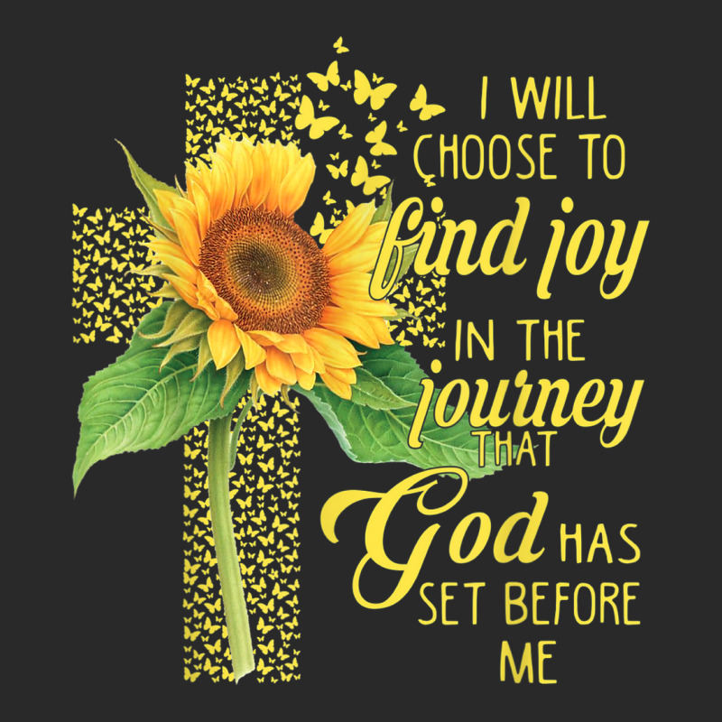 I Will Choose To Find Joy In The Journey God Sunflower Cross Toddler T-shirt | Artistshot