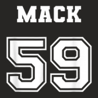 Jersey Style Mack Name Nickname 1959 59 Birthday Ladies Fitted T-shirt | Artistshot